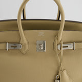 Hermès Birkin 35cm in Trench Togo Leather with Palladium Hardware