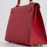 *FIRE PRICE* Hermès Kelly Sellier 25cm Bag in Rouge Vif Epsom Leather with Gold Hardware