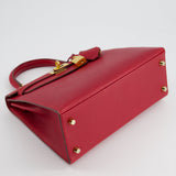 *FIRE PRICE* Hermès Kelly Sellier 25cm Bag in Rouge Vif Epsom Leather with Gold Hardware