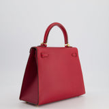 *FIRE PRICE* Hermès Kelly Sellier 25cm Bag in Rouge Vif Epsom Leather with Gold Hardware