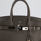 Hermès Birkin Bag 30cm Gris Etain Togo Leather with Palladium Hardware