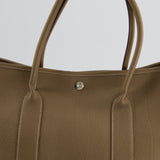 Hermès Garden Party 36cm Bag in Etoupe in Togo Leather with Palladium Hardware