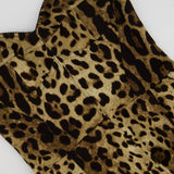 Dolce & Gabbana Leopard Print Silk Jumpsuit Size IT 38 (UK 6)