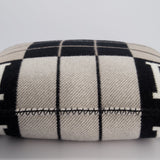 Hermès Avalon III Small Pillow in Écru, Gris Foncé RRP £650