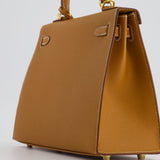 *HOLY GRAIL* Hermès Kelly Bag Sellier 25cm in Gold Epsom Leather with Gold Hardware