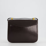 Hermès Vintage Constance 23cm in Brown Box Leather with Gold Hardware