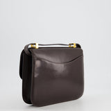 Hermès Vintage Constance 23cm in Brown Box Leather with Gold Hardware