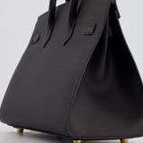 Hermès Birkin 25cm Bag in Noir Epsom Leather with Gold Hardware