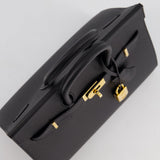 Hermès Birkin 25cm Bag in Noir Epsom Leather with Gold Hardware