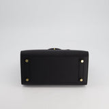 Hermès Birkin 25cm Bag in Noir Epsom Leather with Gold Hardware