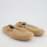 Khaite Camel Round Toe Elasticated Shoes Size EU 39.5