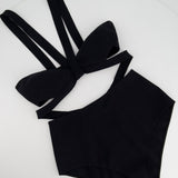 Alaïa Black Cut-Out Swimsuit FR 38 (UK 10) RRP £610