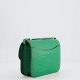 Hermès Constance III Mini 18cm Bag in Cactus Alligator Mississippiensis Leather with Gold Hardware