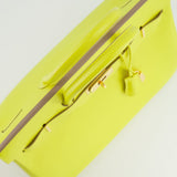 Hermès Birkin 35cm Bag in Yellow Lime Epsom Leather with Gold Hardware