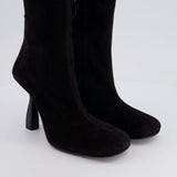 Hermès Black Suede Hurricane Calf-High Boots Size EU 38 RRP £2,250