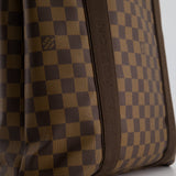 Louis Vuitton 2008 Cabas Beaubourg Tote Bag in Brown Damier Ebene and Gold Hardware