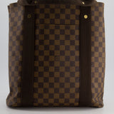 Louis Vuitton 2008 Cabas Beaubourg Tote Bag in Brown Damier Ebene and Gold Hardware