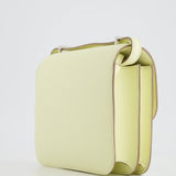 Hermès Constance III Mini 18cm Miroir Bag in Jaune Milton Epsom Leather with Palladium Hardware