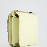 Hermès Constance III Mini 18cm Miroir Bag in Jaune Milton Epsom Leather with Palladium Hardware