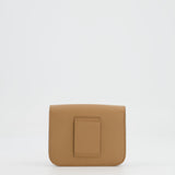 Hermès Constance Slim Belt Wallet Bag in Chai Evercolor Leather with Palladium Hardware