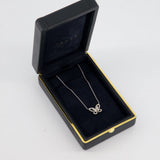 Graff White Gold Butterfly Silhouette Diamond Mini Pendant RRP £5,750