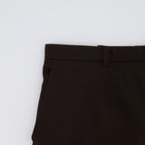 Hermès Brown Straight Cashmere Trousers Size FR 44 (UK 16)