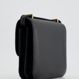 Hermès Constance Mini 18cm in Black Swift Leather with Gold Hardware