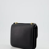 Hermès Constance Mini 18cm in Black Swift Leather with Gold Hardware