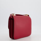 Hermès Constance 24cm Bag in Rubis Epsom Leather with Gold Hardware