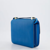 Hermès Constance 24cm Bag in Bleu Mykonos Evercolour Leather with Gold Hardware