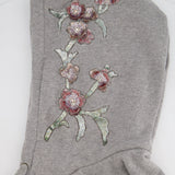 Gucci Grey 'Blind For Love' Hoodie With Embroidery and Distressed Details Size S (UK 8)