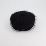 Christian Dior Black Dior Arty Cap with Veil RRP £560