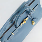 Hermès Birkin Blue Jean 35cm in Gulliver Leather with Gold Hardware