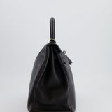 Hermès Kelly Retourne 32cm Bag in Black Togo Leather with Palladium Hardware