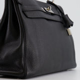 Hermès Kelly Retourne 32cm Bag in Black Togo Leather with Palladium Hardware