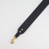 Christian Dior Navy J'Adior Leather Strap with Antique Gold Hardware