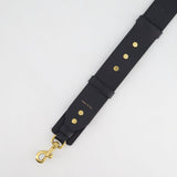 Christian Dior Navy J'Adior Leather Strap with Antique Gold Hardware