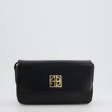 Anine Bing Black Leather Elly Bag with Gold Hardware RRP £670