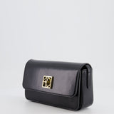 Anine Bing Black Leather Elly Bag with Gold Hardware RRP £670