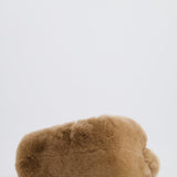 Yves Salomon Brown Fur Headband Size O/S RRP £175