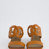 Hermès Gold Bikini Sandals in Calfskin Leather Size EU 40 RRP £530