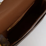 Louis Vuitton Brown Monogram Messenger Bag with Canvas Strap and Gold Hardware RRP £1,720