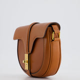 Celine Brown Besace 16 Bag with Gold Hardware