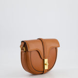 Celine Brown Besace 16 Bag with Gold Hardware