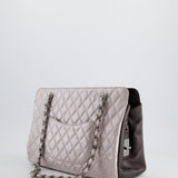 Chanel Silver and Black Reissue GST Tote Bag with Silver Hardware