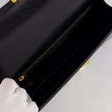 Christian Dior Black 30 Montaigne Medium Flap Bag in Calfskin Leather with Gold Hardware RRP £3000