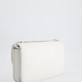 Hermès Constance Elan in White Epsom Leather with Palladium Hardware