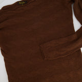 Loro Piana Chocolate Brown Baby Cashmere Cableknit Jumper Size IT 46 (UK 14)