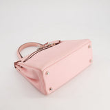 Hermès Kelly Bag 25cm Retourne in Rose Sakura Swift Leather with Palladium Hardware