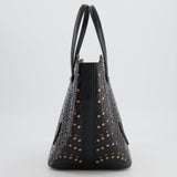 Alaïa Black Wave Mina Vienne Calfskin Leather Bag RRP £1,600